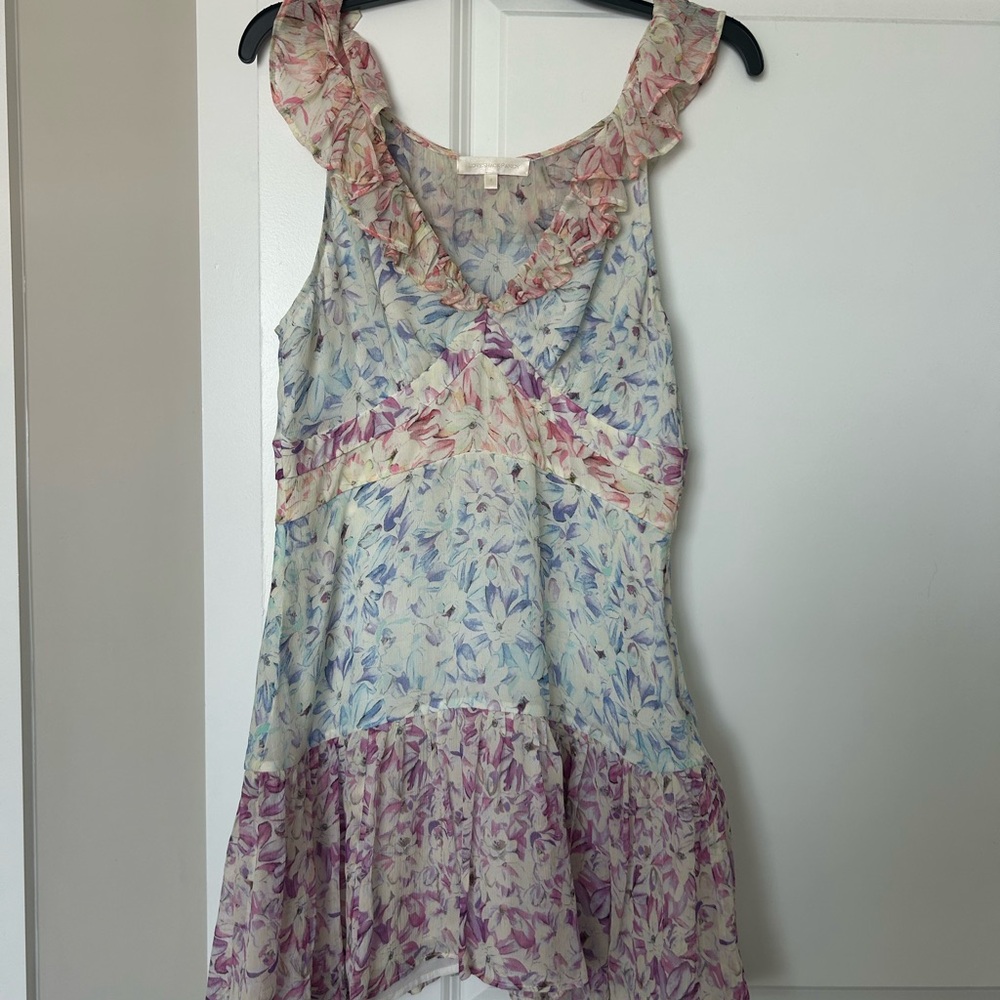 LoveShackFancy Pastel Floral Dress